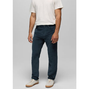 Prana NWT Mens Campfire Corduroy Pants Stormy Night Blue Tapered 36x32 Cotton